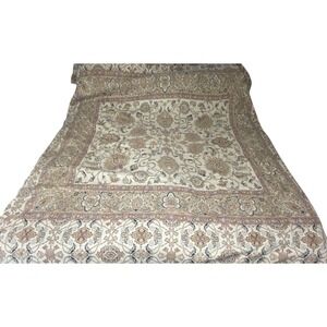 Ralph Lauren Northern Cape Paisley Queen Duvet Cover Neutral Persian Tapestry
